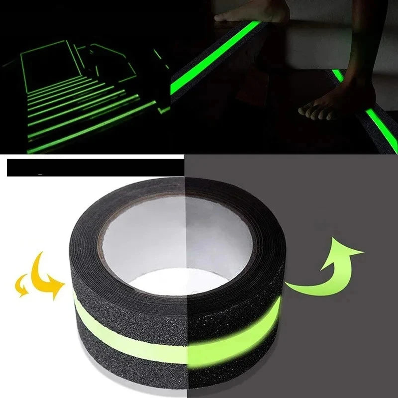 Anti Slip Stair Tape - Glow in Dark